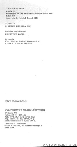 Modlitwa i czyn. MICHEL QUOIST