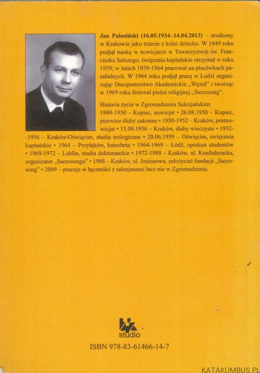 Bóg z nami. Święto stworzenia świata i człowieka.. KS. JAN PALUSIŃSKI