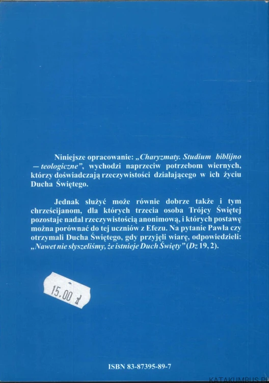 Charyzmaty. WIKTOR PIOTR TOKARSKI OFM