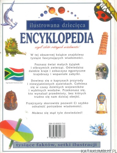 Ilustrowana dziecięca encyklopedia czyli zbiór różnych wiadomości. PRACA ZBIOROWA