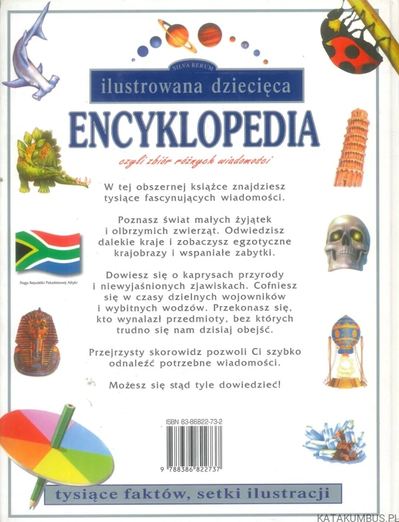 Ilustrowana dziecięca encyklopedia czyli zbiór różnych wiadomości. PRACA ZBIOROWA