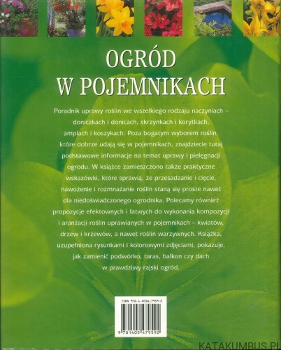Ogród w pojemnikach. PRACA ZBIOROWA