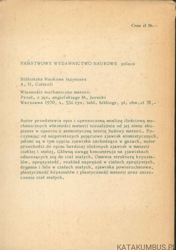Matematyka dla wydziałów przyrodniczych wyższych szkół rolniczych wydanie VII. STEFAN BIAŁYNICZ, MAGDALENA PNIEWSKA