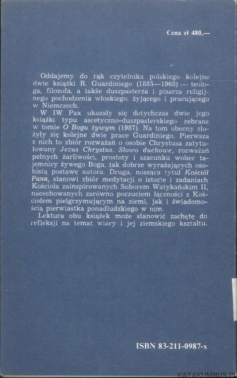 Kościół Pana. ROMANO GUARDINI