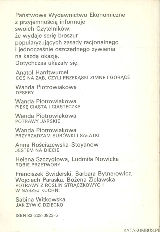Zapiekanki. ZOFIA KOZŁOWSKA, MARIA KOZŁOWSKA-SOBCZYK