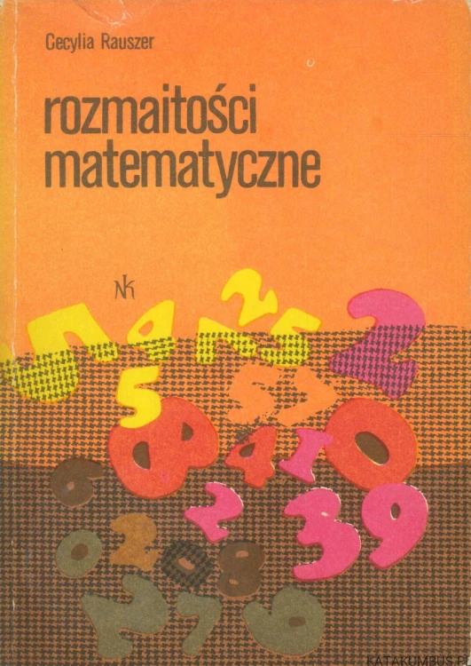 Rozmaitości matematyczne. CECYLIA RAUSZER