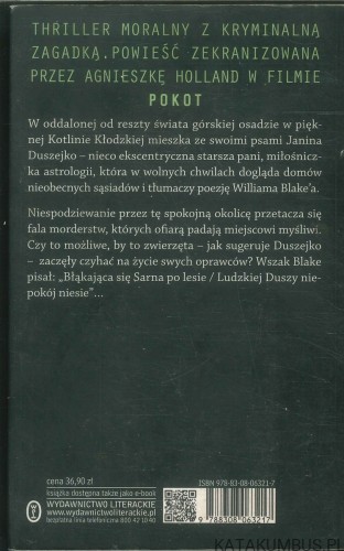Prowadź swój pług przez kości umarłych. OLGA TOKARCZUK