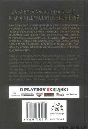 Upiorna opowieść. PETER STRAUB