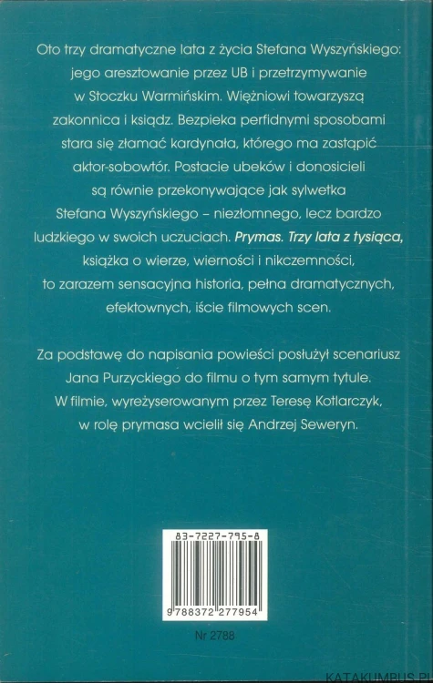 Prymas. Trzy lata z tysiąca. JERZY RADŁOWSKI