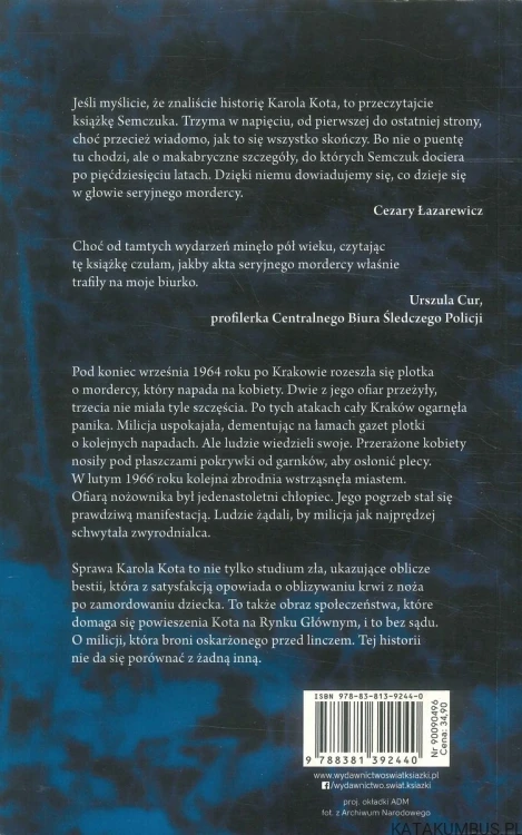 M jak morderca. Karol Kot - wampir z Krakowa. PRZEMYSŁAW SEMCZUK