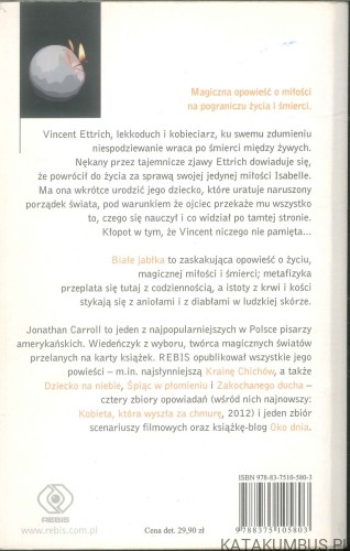 Białe jabłka. JONATHAN CARROLL
