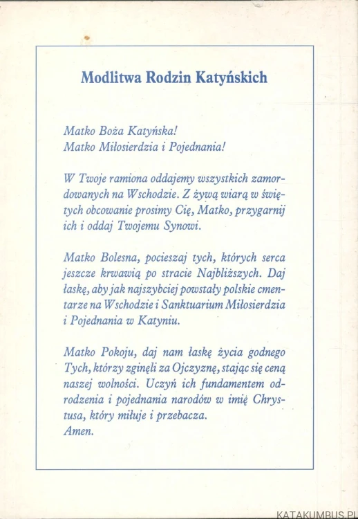 Pamięć Golgoty Wschodu. KS. ZDZISŁAW J. PESZKOWSKI
