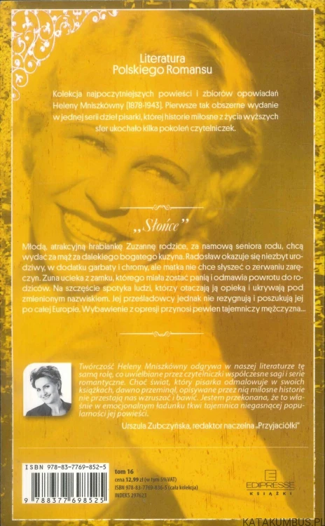 Słońce. HELENA MNISZKÓWNA