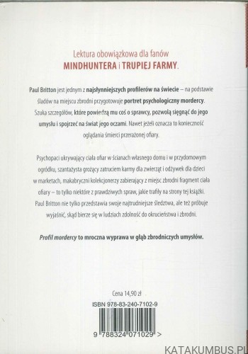 Profil mordercy. PAUL BRITTON