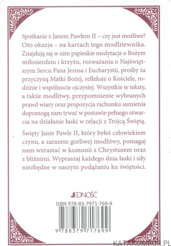 Przekroczyć próg modlitwy ze św. Janem Pawłem II. PRACA ZBIOROWA