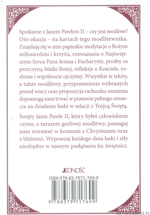 Przekroczyć próg modlitwy ze św. Janem Pawłem II. PRACA ZBIOROWA