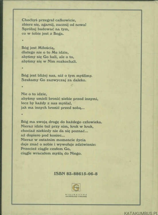 Myśli, wyznania, refleksje. STEFAN WYSZYŃSKI