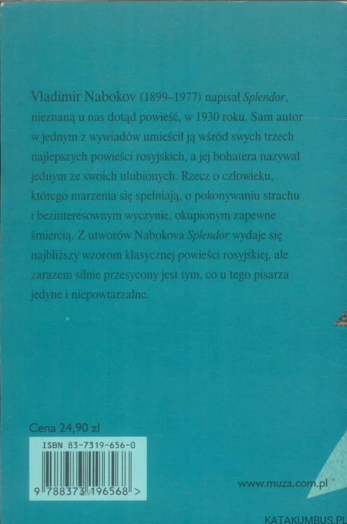 Splendor. VLADIMIR NABOKOV