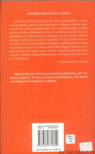 Słonecznik. RICHARD PAUL EVANS