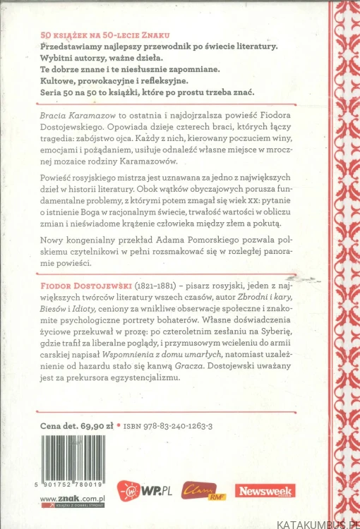 Bracia Karamazow. FIODOR DOSTOJEWSKI