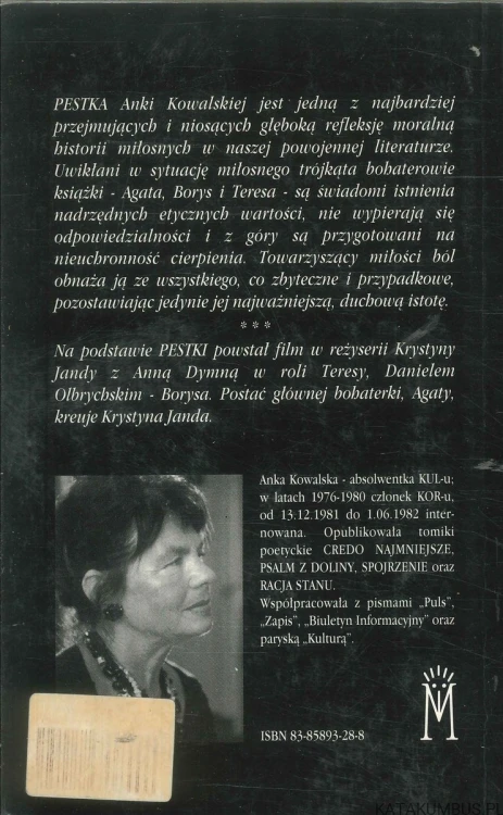 Pestka. ANKA KOWALSKA
