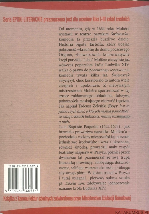 Świętoszek. MOLIÈRE