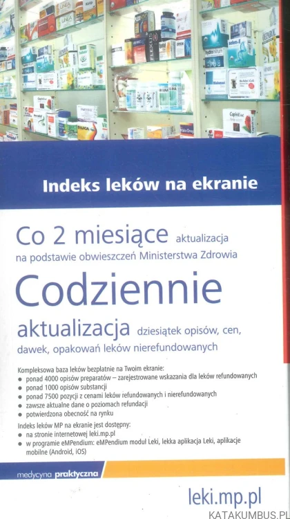 Indeks leków na ekranie.. PRACA ZBIOROWA