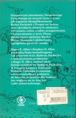 Kubuś Puchatek i Przepis na Sukces. ROGER E. ALLEN, STEPHEN D. ALLEN