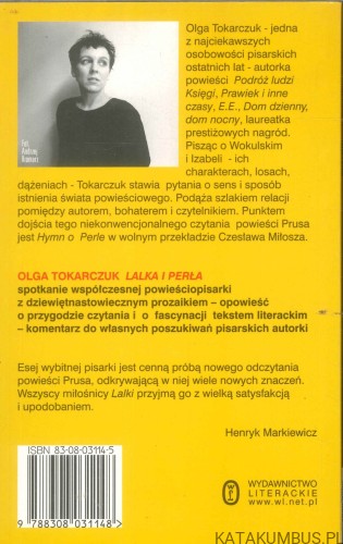 Lalka i perła. OLGA TOKARCZUK