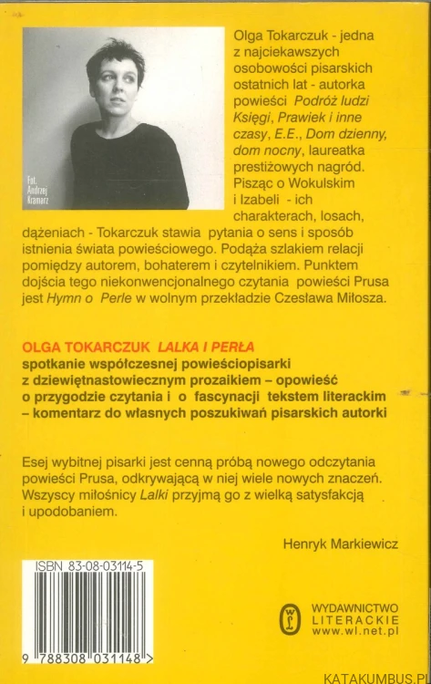 Lalka i perła. OLGA TOKARCZUK