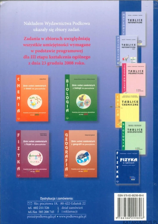 Przed egzaminem gimnazjalnym z matematyki od roku 2012. PRACA ZBIOROWA