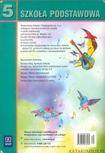 Muzyka i my. Podręcznik dla klasy 5 szkoły podstawowej. PRACA ZBIOROWA
