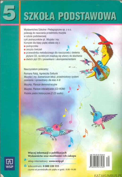 Muzyka i my. Podręcznik dla klasy 5 szkoły podstawowej. PRACA ZBIOROWA