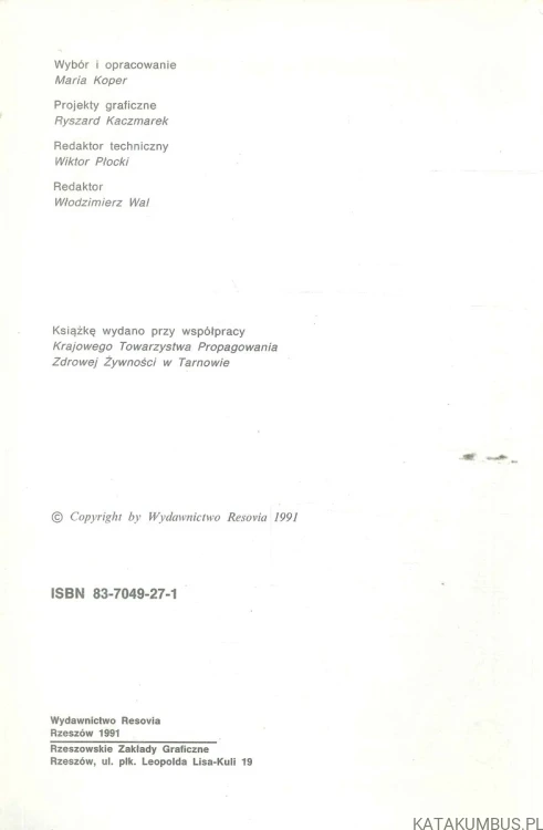 Potrawy zdrowe i tanie. PRACA ZBIOROWA