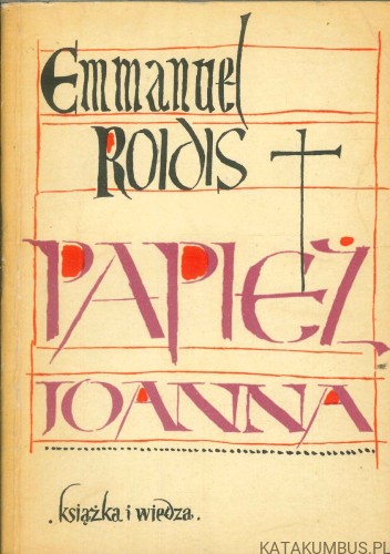 Papież Joanna. EMMANUEL ROIDIS