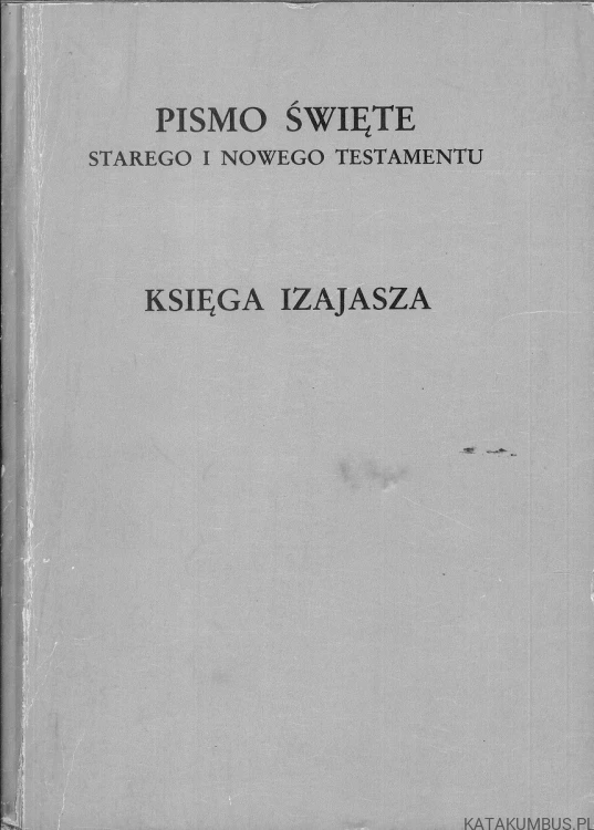 Księga Izajasza. PRACA ZBIOROWA