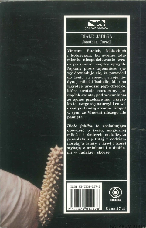 Białe jabłka. JONATHAN CARROLL
