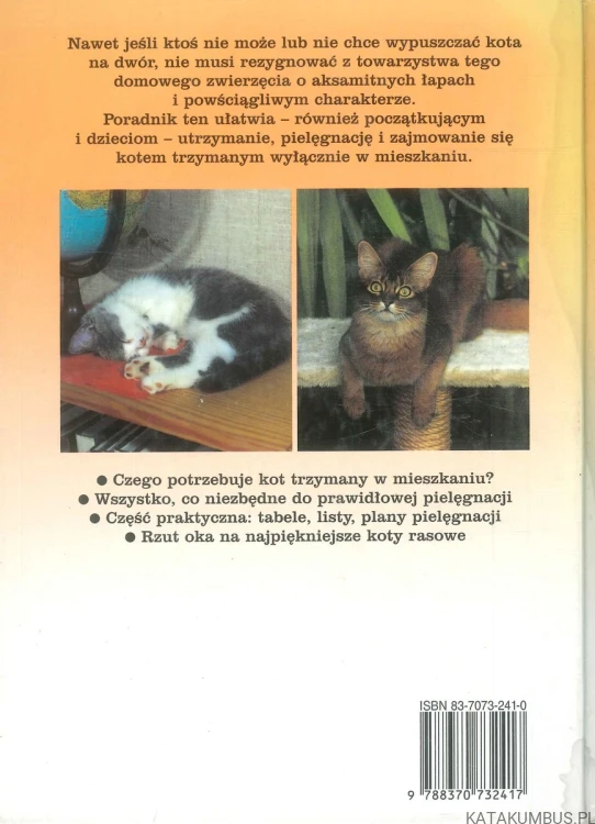 Szczęśliwe koty domowe. HANNELORE GRIMM