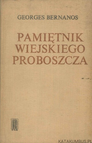 Pamiętnik wiejskiego proboszcza. GEORGES BERNANOS