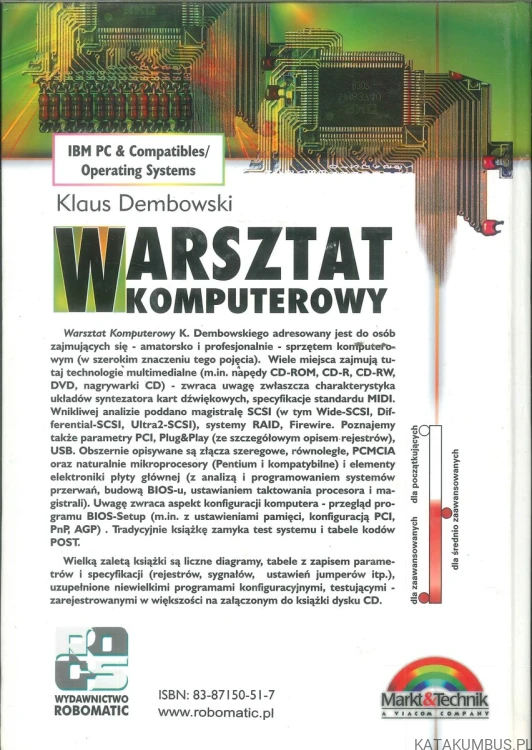 Warsztat komputerowy+płyta. KLAUS DEMBOWSKI