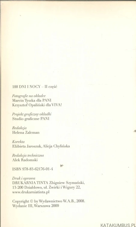 188 dni i nocy. Część I i II. JANUSZ LEON WIŚNIEWSKI, MAŁGORZATA DOMAGALIK