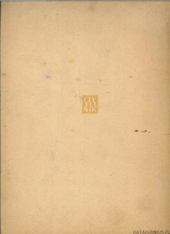 Z dołu do góry. JAN ZABIŃSKI