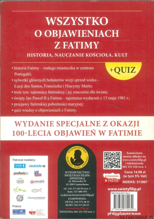 Wszystko o objawieniach z Fatimy. PRACA ZBIOROWA