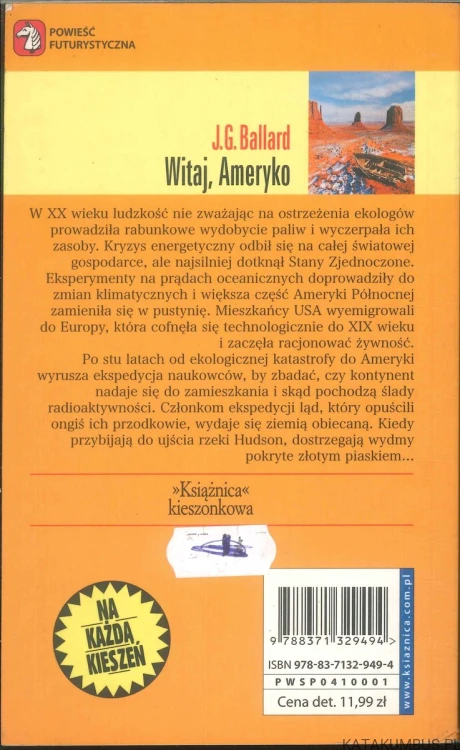 Witaj, Ameryko. J.G. BALLARD