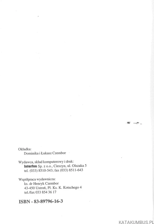 Dni, które dały nadzieję. HENRYK CZEMBOR