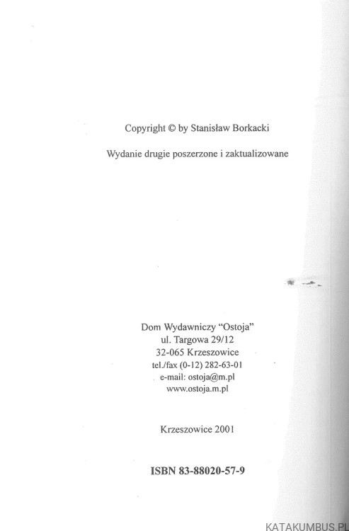 Polska w wielkiej potrzebie. STANISŁAW BORKACKI