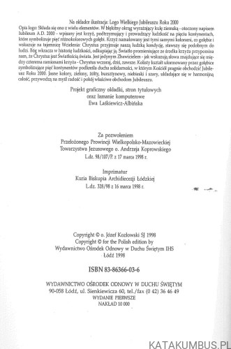 Życie w Duchu Świętym. Podręcznik. JÓZEF KOZŁOWSKI SJ