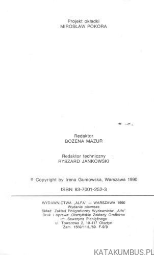 Dom bez tajemnic. IRENA GUMOWSKA