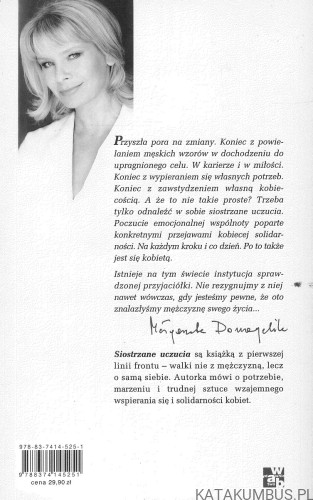 Siostrzane uczucia. MAŁGORZATA DOMAGALIK