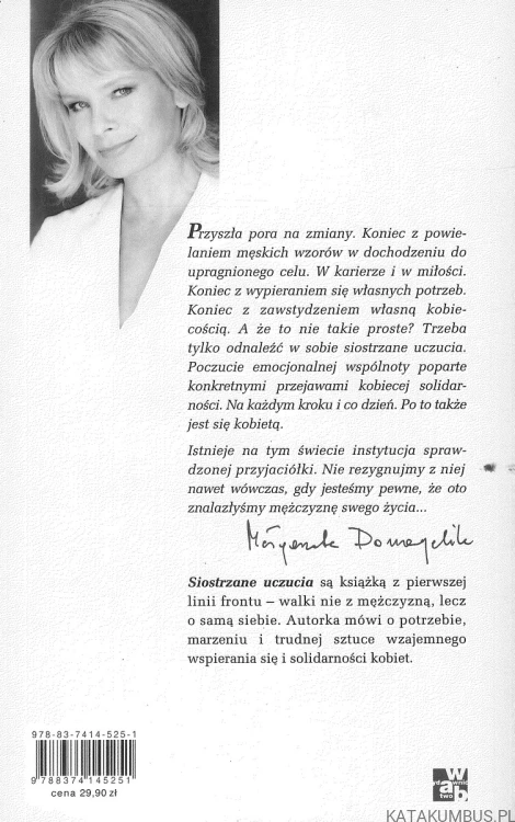 Siostrzane uczucia. MAŁGORZATA DOMAGALIK